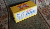 Full Box of 50 Western Super X Center Fire Cartridges 25-20 Winchester Lubaloy 60 Grain FREE SHIPPING - 2 of 5