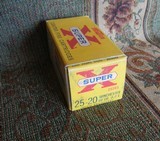 Full Box of 50 Western Super X Center Fire Cartridges 25-20 Winchester Lubaloy 60 Grain FREE SHIPPING - 3 of 5