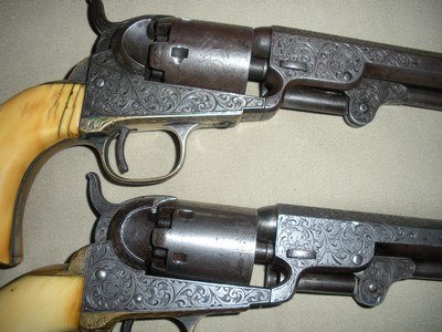 Cased pair 1849 Pocket Colts - Image 3 of 3