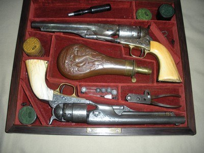 Colt 1860 Army Percussion Revolvers - Image 1 of 7