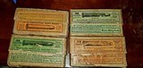 VINTAGE 38-55 win.in 2 piece boxes. 4 Boxes = 80 rounds of Winchester early 1900's 38-55 win. - 5 of 10
