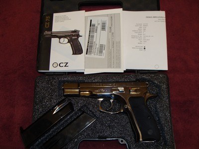 CZ 75 B 9MM STAINLESS GLOSSY - Image 1 of 2