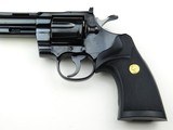 1981 Colt Python .357
blued, 8 in. barrel - 4 of 14