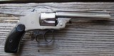 SMITH AND WESSON 3RD MODEL .38 CAL. SAFETY HAMMERLESS REVOLVER - NO FFL