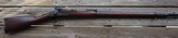 1884 US Springfield Model 1873 .45-70 caliber trapdoor rifle.