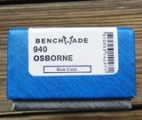 BENCHMADE 940 OSBORNE-- MANUAL ASSIST FOLDING KNIFE.............-.................................................................................. - 1 of 5