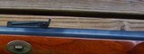 THOMPSON CENTER DELUXE .50 CAL. FACTORY BUILT PLAINS RIFLE [1981] HALF STOCK, 28 INCH BARREL, BRASS HARDWARE - 12 of 13