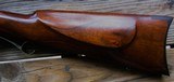 THOMPSON CENTER DELUXE .50 CAL. FACTORY BUILT PLAINS RIFLE [1981] HALF STOCK, 28 INCH BARREL, BRASS HARDWARE - 11 of 13