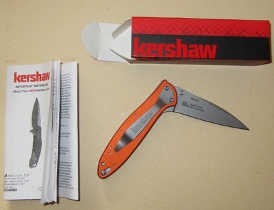KERSHAW LEEK 1660 FOLDING KNIFE - Image 1 of 4