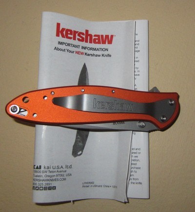 KERSHAW LEEK 1660 FOLDING KNIFE - Image 4 of 4