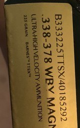 338-378 Weatherby Magnum Mark V with Leupold Mark 8 M5B2 Tremor 3 - 6 of 12
