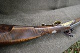 Custom .45 caliber flintlock rifle by Wyatt Braaten - 8 of 15