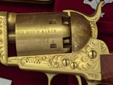 Very rare 2nd generation pair of 1851 Navy Revolvers--Cased--2 of 6 produced - 6 of 12