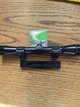 Redfield 4X 3/4" tube scope with Weaver detachable mount - 5 of 5