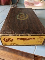 1975 Colt Woodsman 4" Barrel with numbered box - 4 of 8