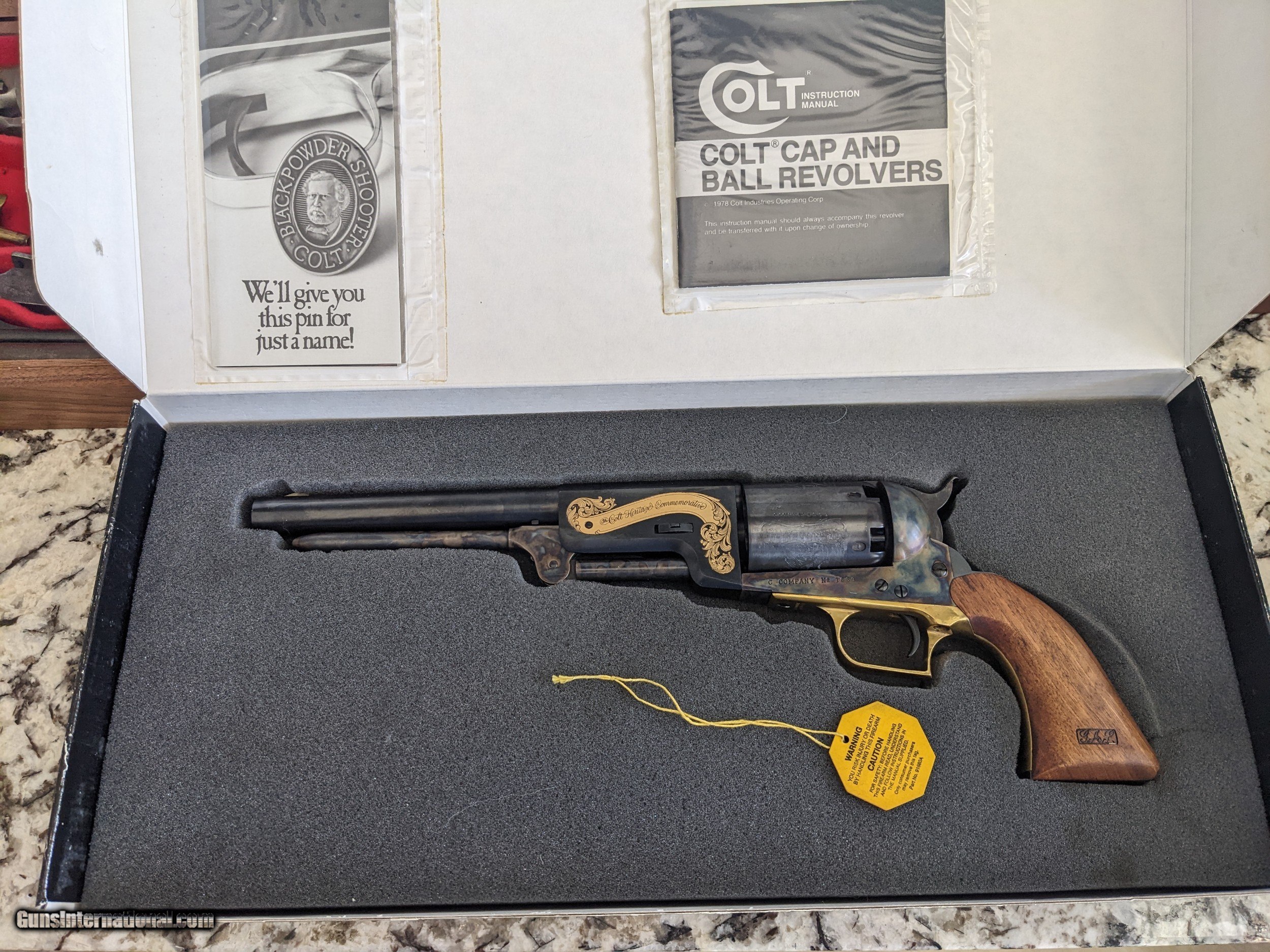 Colt Walker モデルガン 箱付き 002. COLT WALKER MODEL (Vol.2) | COLT.COLT.COLT