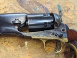 Second Generation Colt Model 1860 Fluted Army percussion revolver 44 CAL. - 8 of 15