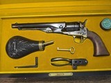 Cased Colt Black Powder Series 1in 500 Complete 4 Gun Set. Black Lacquer French fit cases - 9 of 15