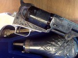One of a kind First AA White Second Gen 1851 engraved 2nf generation Navy, cased - 4 of 13