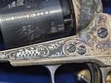 One of a kind First AA White Second Gen 1851 engraved 2nf generation Navy, cased - 11 of 13