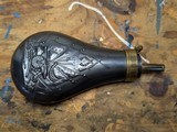 Colts patent 2nd generation 1851 navy powder flask - Image 3 of 4