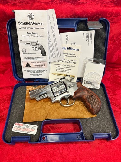 Smith & Wesson 629-6 Deluxe 3” Mag-na-Port Barrel…!!!