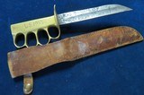 WWII Theater knuckle knife -
marked Palermo Sicily 1943 - 3 of 7