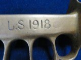 WWII Theater knuckle knife -
marked Palermo Sicily 1943 - 4 of 7