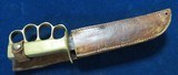 WWII Theater knuckle knife -
marked Palermo Sicily 1943 - 1 of 7
