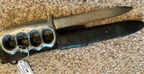 Knuckle fighting knife - WWII vintage