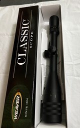 Weaver Classic V Series 4x16x42 AO scope, Model 849908 - 6 of 9