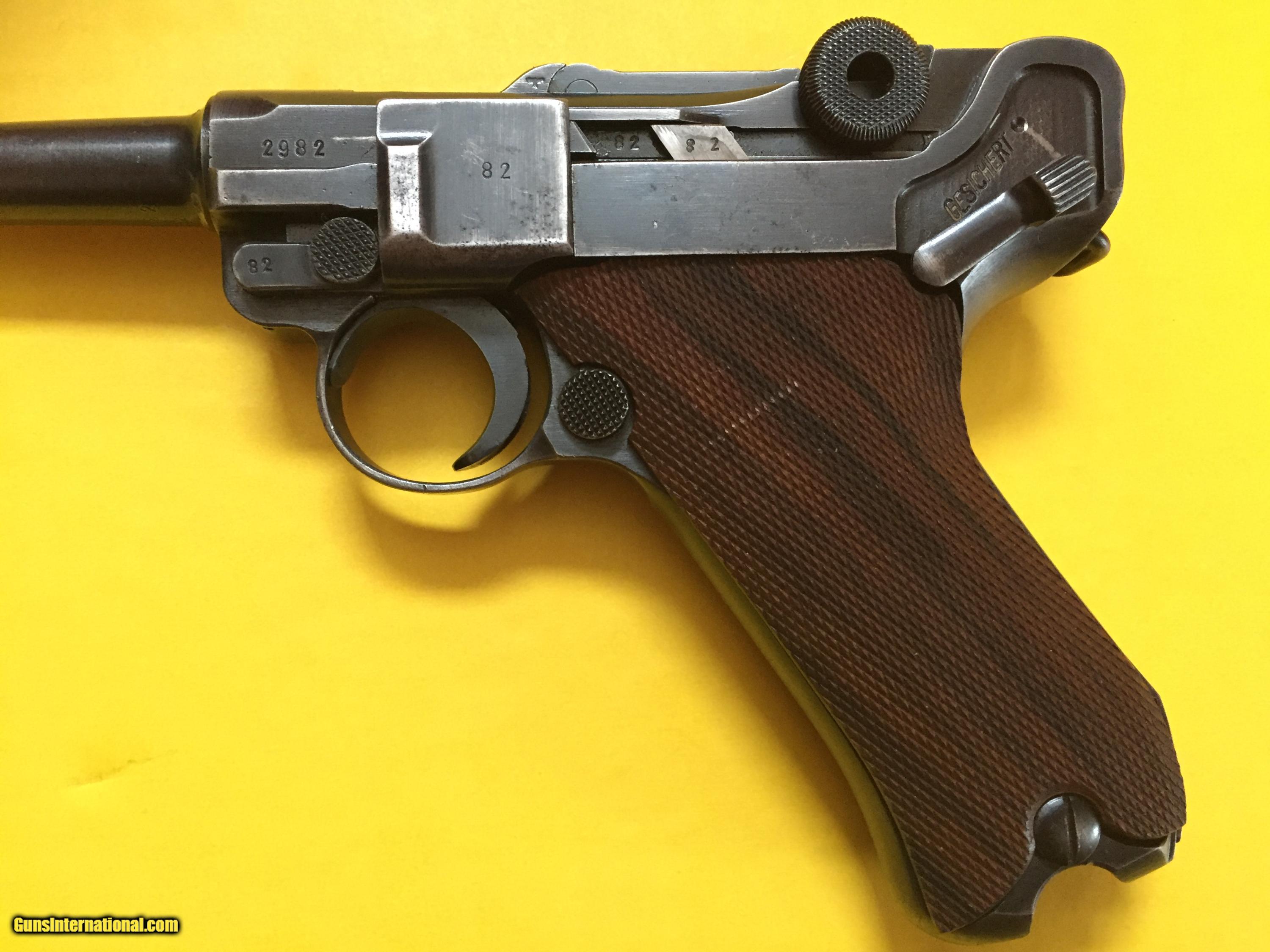 Ww2 Nazi Luger 5241