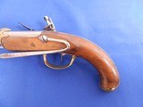 French M-1779 Marine Flintlock Pistol Tulle Original - 9 of 14