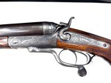 A. HOLLIS .500/.450 JONES UNDER LEVER HAMMER GUN DOUBLE RIFLE - 13 of 20