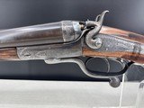 A. HOLLIS .500/.450 JONES UNDER LEVER HAMMER GUN DOUBLE RIFLE - 7 of 20