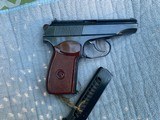 Original Russian Makarov Pistol 1966 NON Import Marked with 2 Matching Magazines - 2 of 6