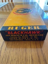 Ruger Blackhawk 3 screw .357 magnum - 5 of 6