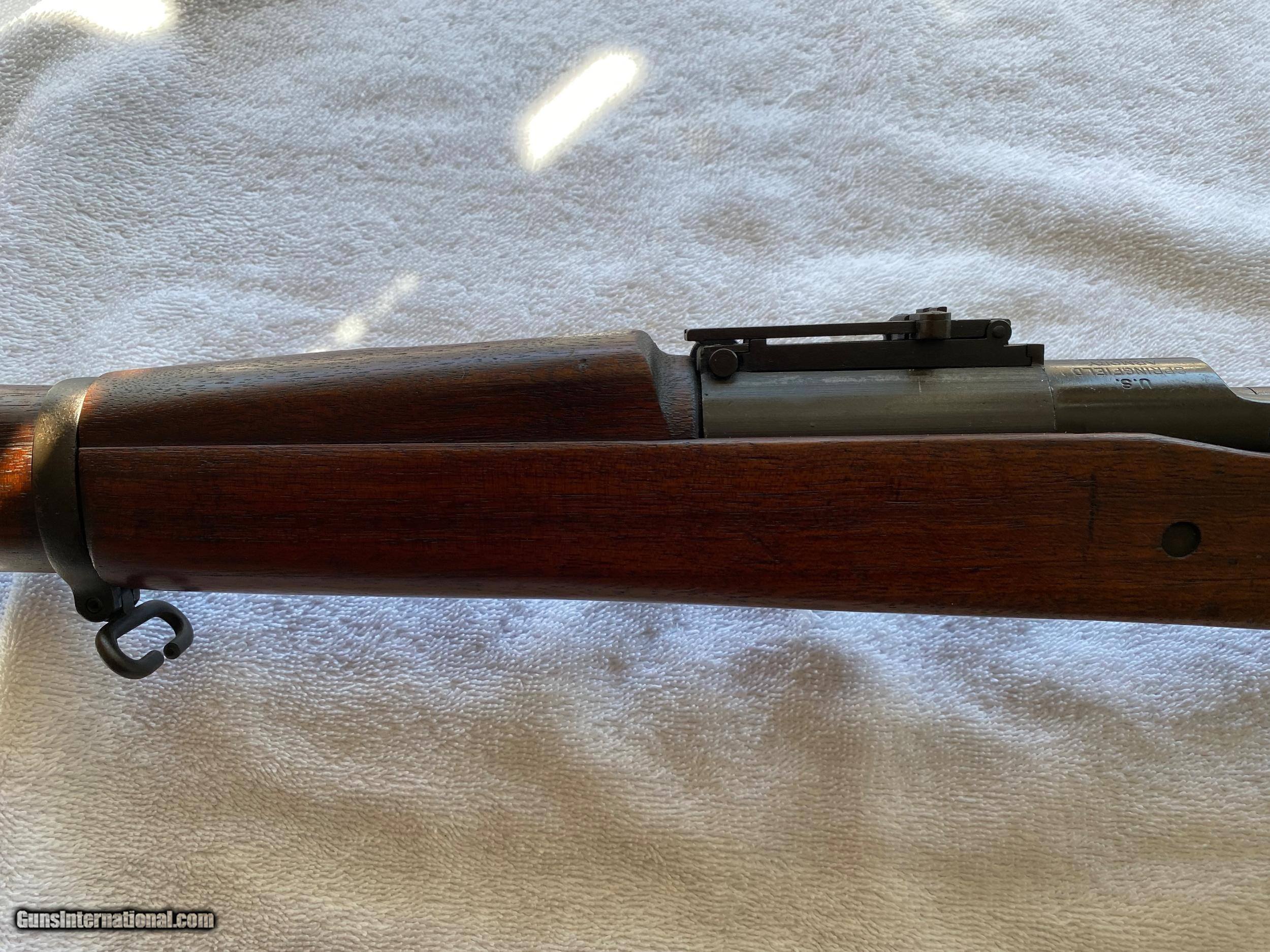1903 Mark 1 Springfield with cutout for pedersen device