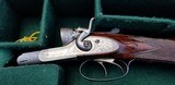 Parkes Bar Action 12ga Hammer Gun 30" Damascus Barrels in Excellent Condition w/ Recent Nitro Proof - 1 of 14