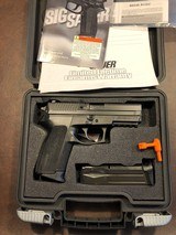 Sig SP2202, 9mm pistol in great used condition - 2 factory magazines - 1 of 5