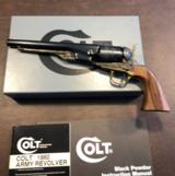 Colt 1860 Army 44 caliber, "Colt Authentic Blackpowder Series" modern revolver - 3 of 5