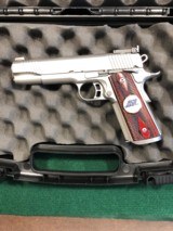 Kimber US Team Match II 45 ACP pistol in stainless steel - 1 of 6