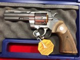 Colt Python 357 Magnum - New model Stainless Steel - 4.25 inch barrel - 1 of 2