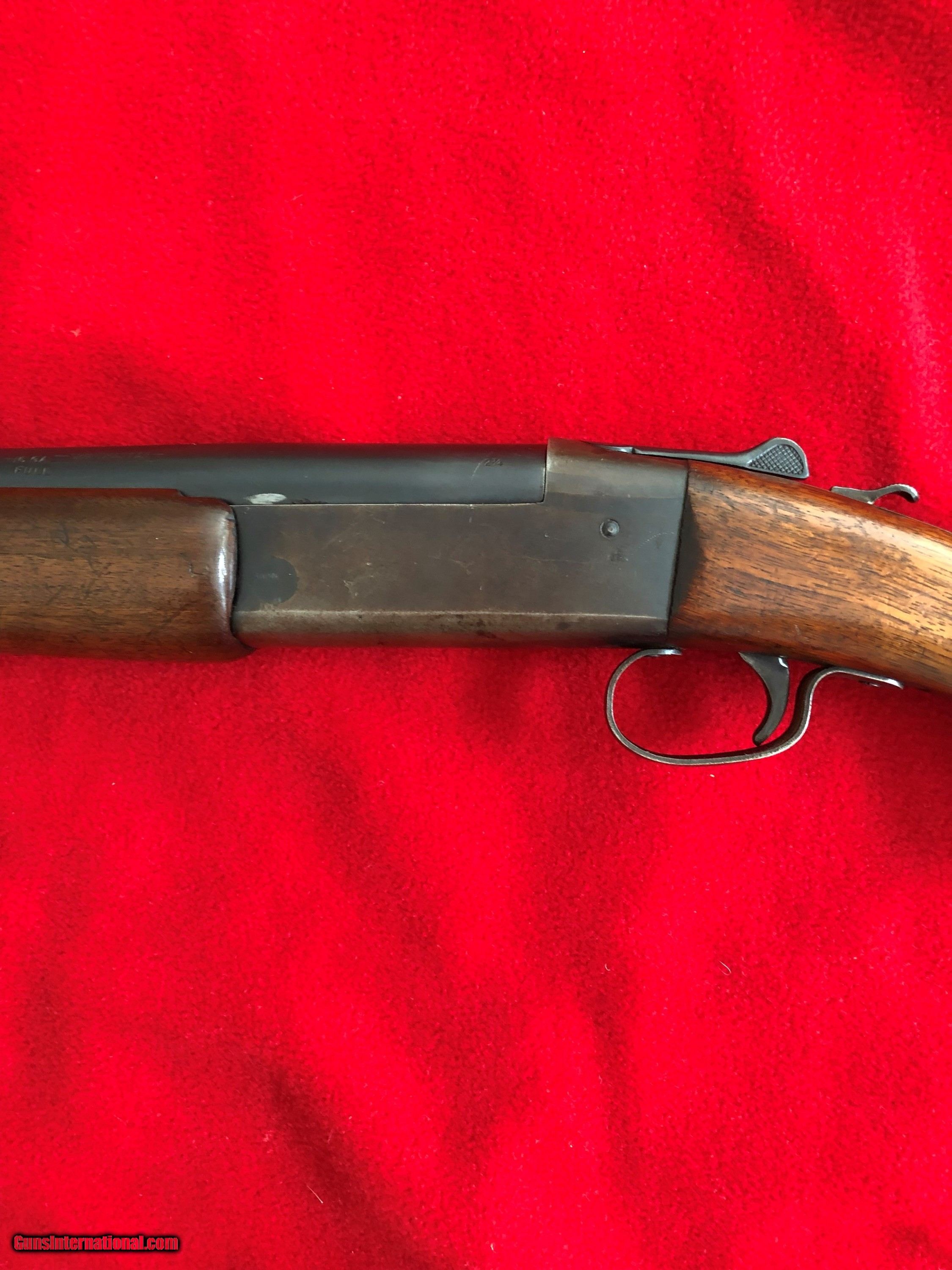 Winchester 37 In 16 Guage With 28 Inch Barrel And Full Choke Winchester Stamped On Bottom Of