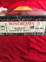 Winchester 101 Over Under 12 Gauge Field Grade - Early Gun made in 1963 with Original Factory Box -28 inch Barrels Choked full and Modified - 11 of 11