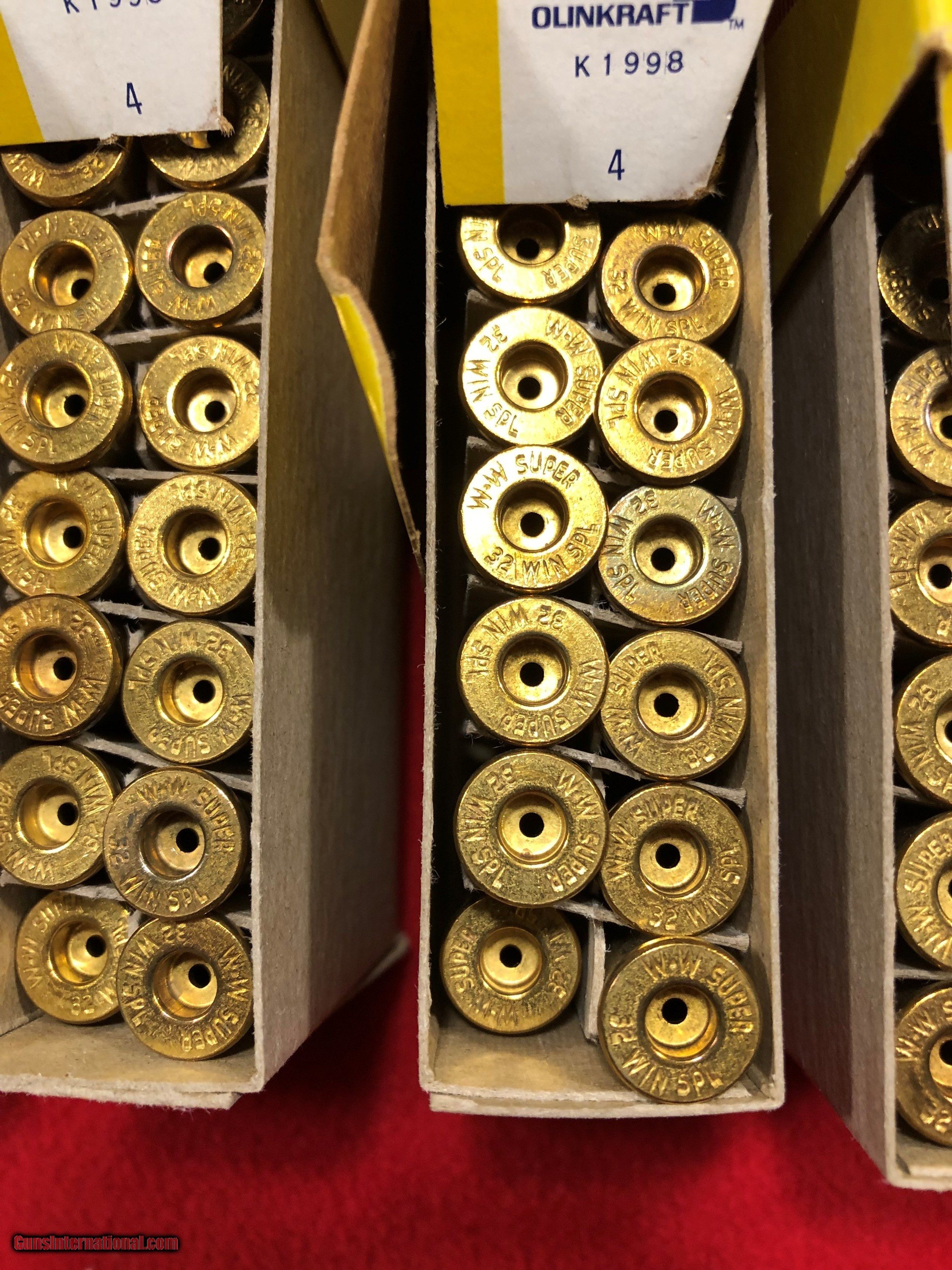 32 WINCHESTER SPECIAL, NEW WINCHESTER BRASS, BAGS OF 50, WINU32SPL-50 -  Western Metal Inc.