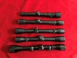 Assortment of older Weaver and one Redfield Widefield Scopes FREE SHIPPING NO CREDIT CARD FEE - 1 of 11