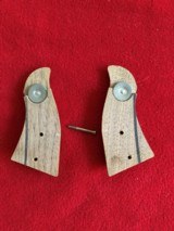 Smith and Wesson "K" Frame Square Butt wood grips - SHIPS FREE - 7 of 8
