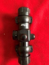tasco accudot red dot signt with no drill b sqaure base for smith and wesson k frame