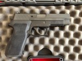 SIG Sauer P220R-45-BSS - 45 ACP pistol with 4 inch barrel, Nitron Finish, Siglite night sights and 5 factory magazines - MADE IN USA - 3 of 7